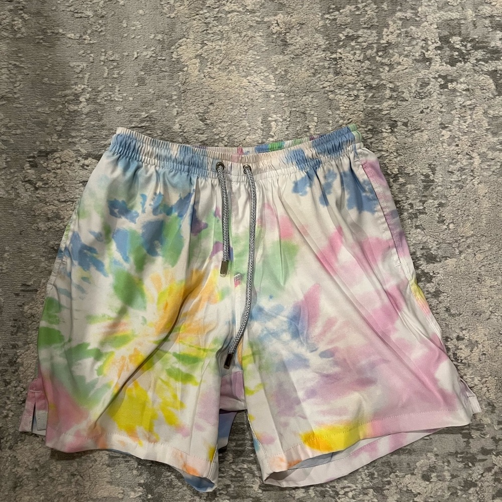 Kenny Flowers The Tie Dye Mens Bathing Suit Medium